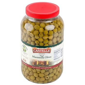 パソドブレ　el chato de manzanilla Goya Alcaparrado Pitted Olives, Pimientos and Capers, 20 oz